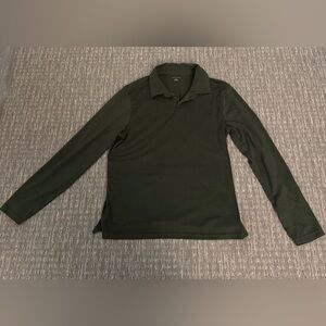 Saks Fifth Avenue Forest Green Polo Shirt